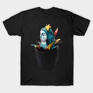 mermaid pot T-Shirt